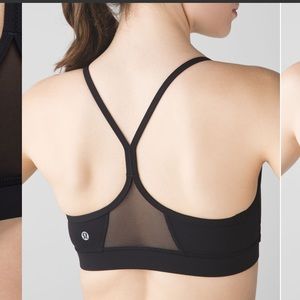 Lululemon Y Flow Bra Polka Dot